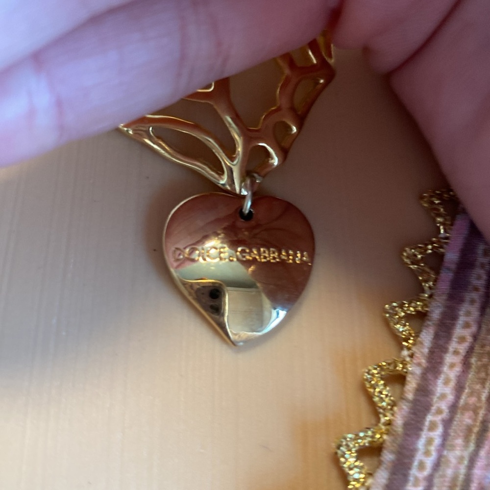 Authentic D&G heart pendant charm - Picture 9 of 15
